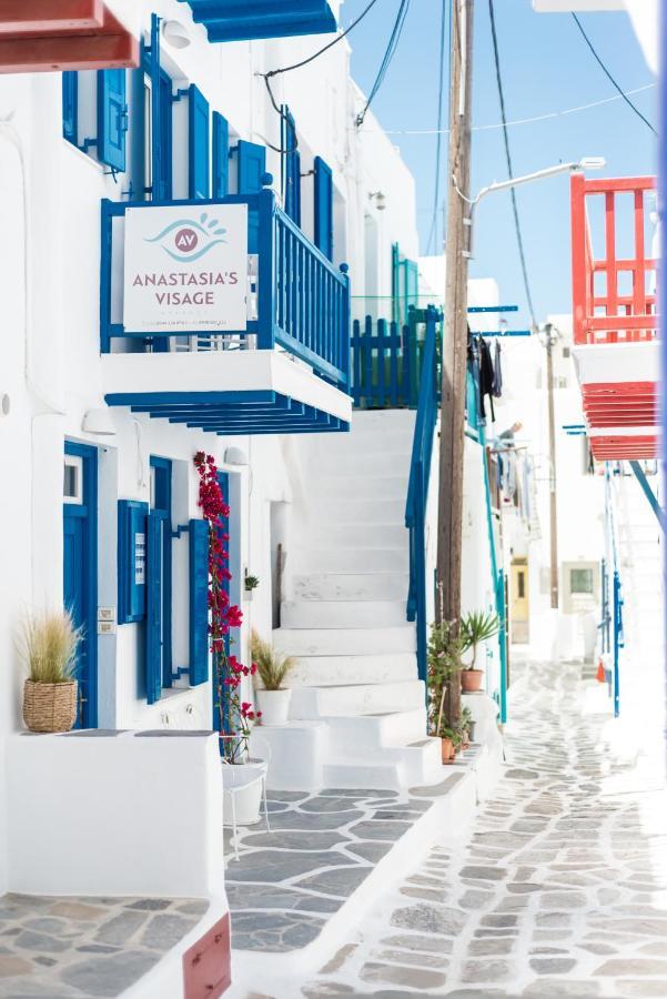 Anastasia'S Visage Stylish Accommodation Rooms City Centre Mykonos Mykonos Town Exteriér fotografie